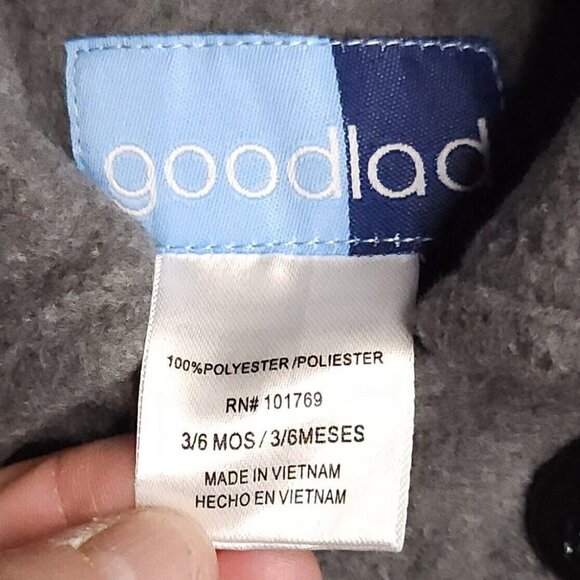 Good Lad Infant Boys Fleece Jacket 3-6 Months - Picture 3 of 4